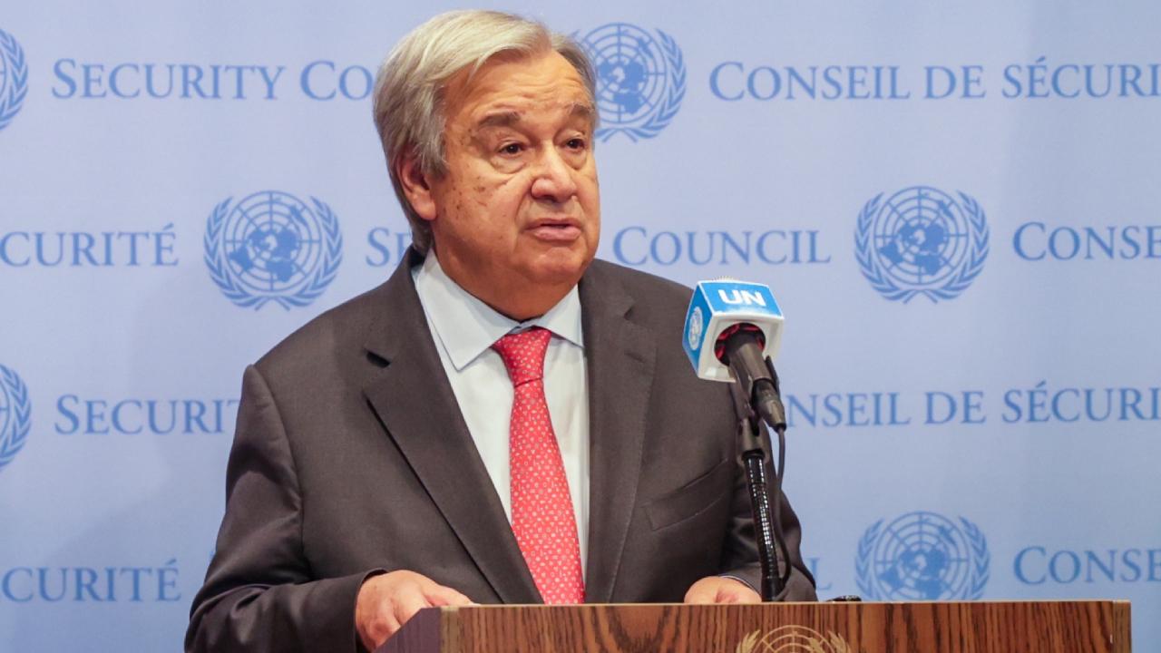 Guterres: Dünya Sudanlıları unutuyor